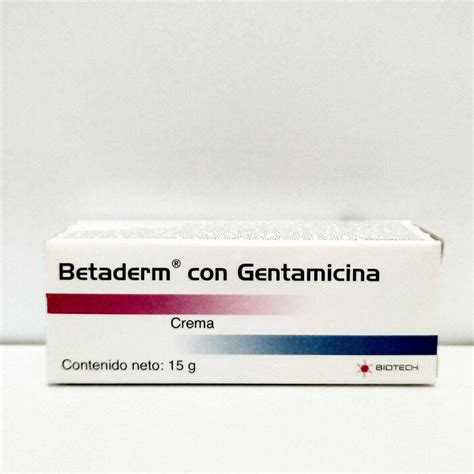 betaderm con gentamicina para que sirve - betametasona para que sirve